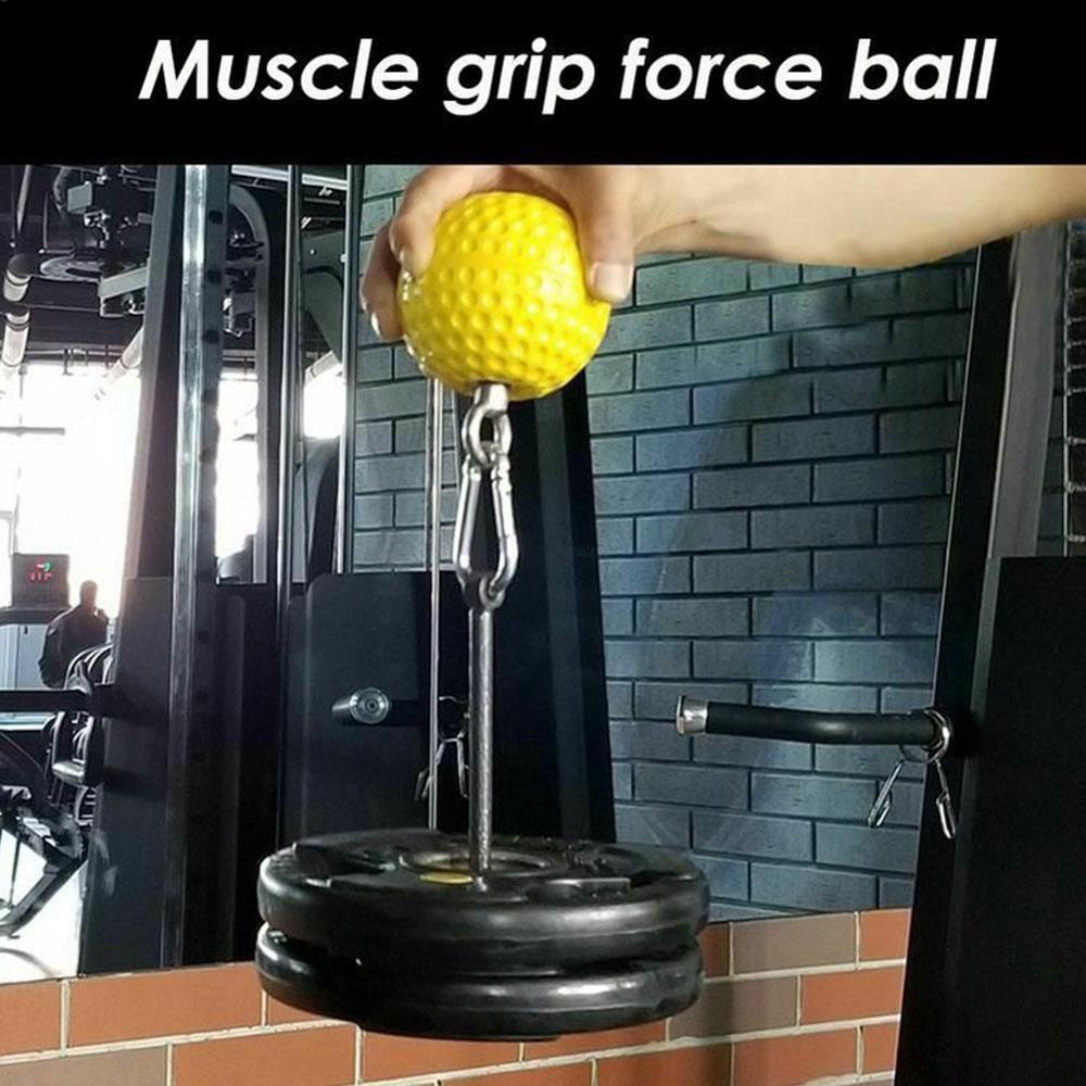 Pull Up Climbing Grips Hold Rock Training Strength Fitness grip Durable Trainer ball O6C1