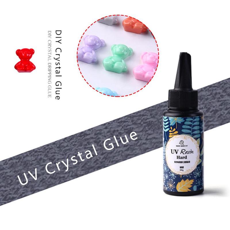 UV Ultraviolet Resin Gel Curing Quick-drying Non-toxic Transparent Sunlight Activated Hard