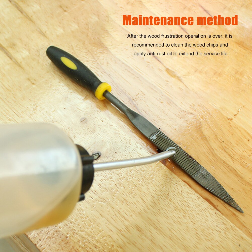 6Pcs 140mm Mini Metal Rasp Needle Files Set Wood Carving Tools for Steel Rasp Needle Filing Woodworking Hand File Tool