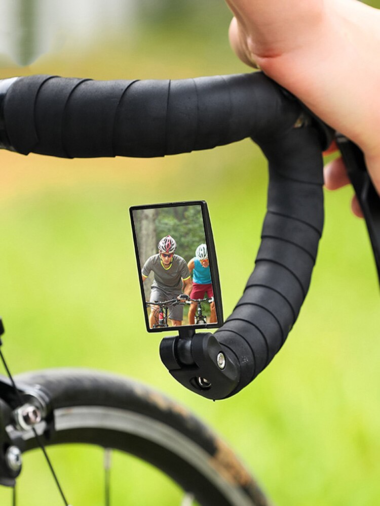 Fahrrad Rückspiegel Lenker Reflektor Faltung Mountainbike Reiten Einstellbare Winkel Spiegel Für Radfahren Fahrrad Ausrügestochen