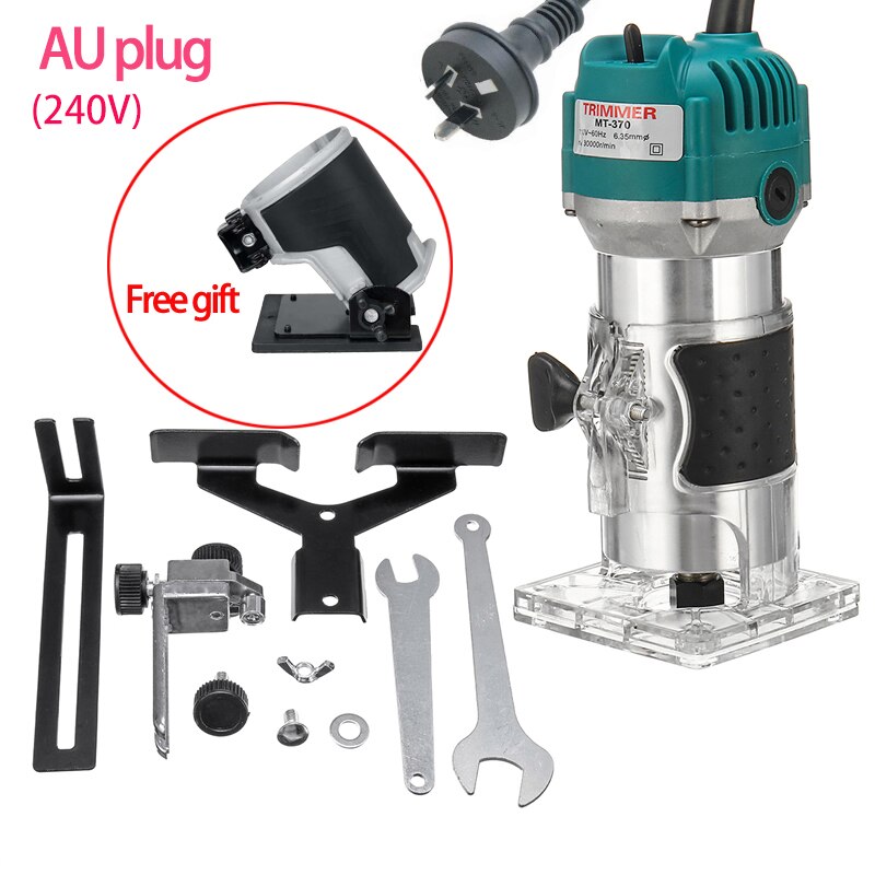 Holzbearbeitung Elektrische Trimmer für Fräsen Maschinen Stecher 220v Tragbare Fräsen Cutter holz holz Mechanische Arbeit Werkzeuge