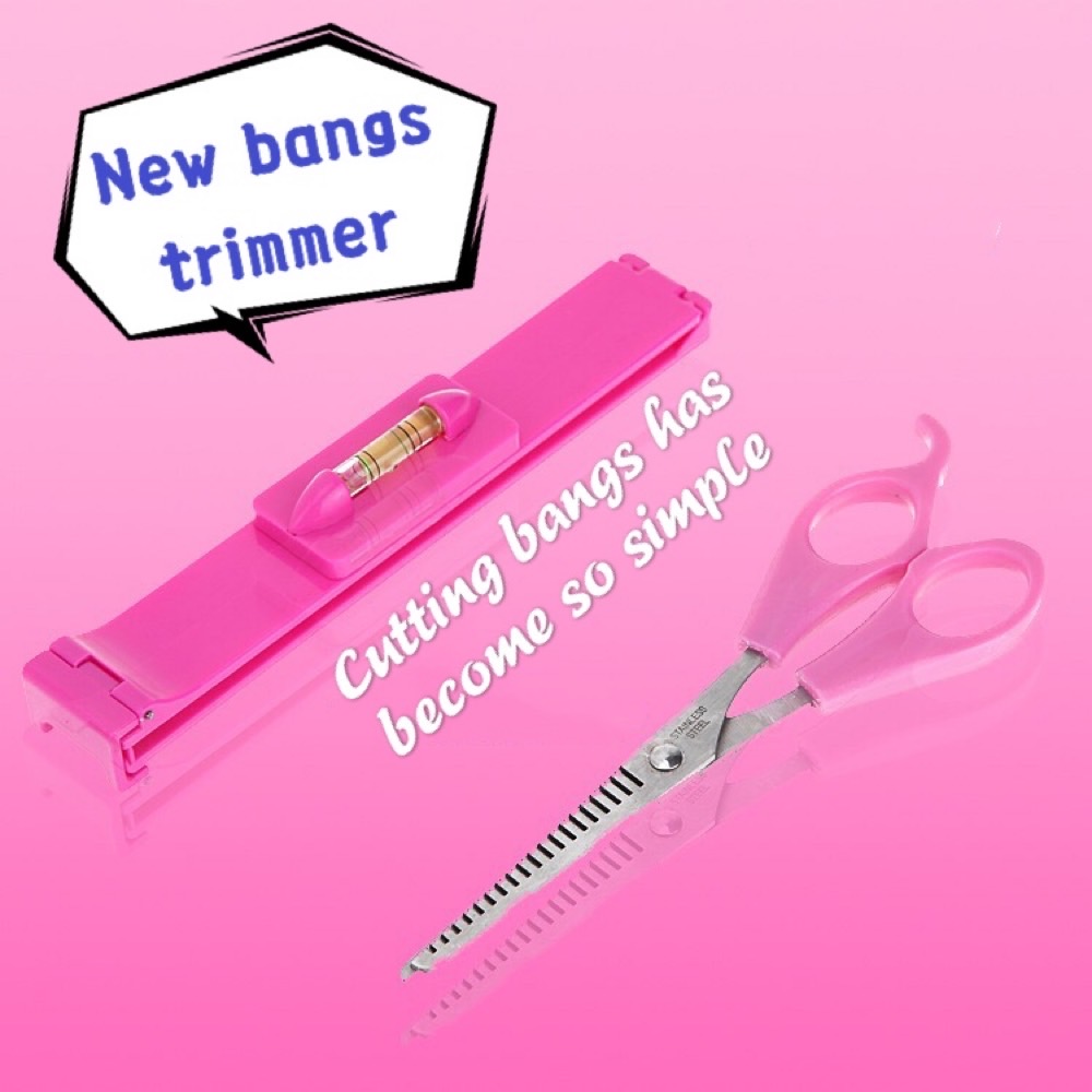 Huishouden Pony Trimmen Tool Set Gebroken Haar Dunner Schaar Trim Haar Sharp Tanden Kappers Benodigdheden