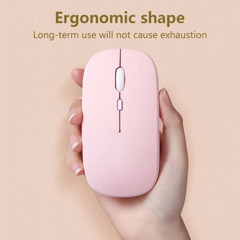 Ratón inalámbrico Bluetooth para PC, Gamer, iPad, Lpatop, tableta, teléfono móvil, ratón para juegos, ratón Bluetooth ergonómico silencioso mágico