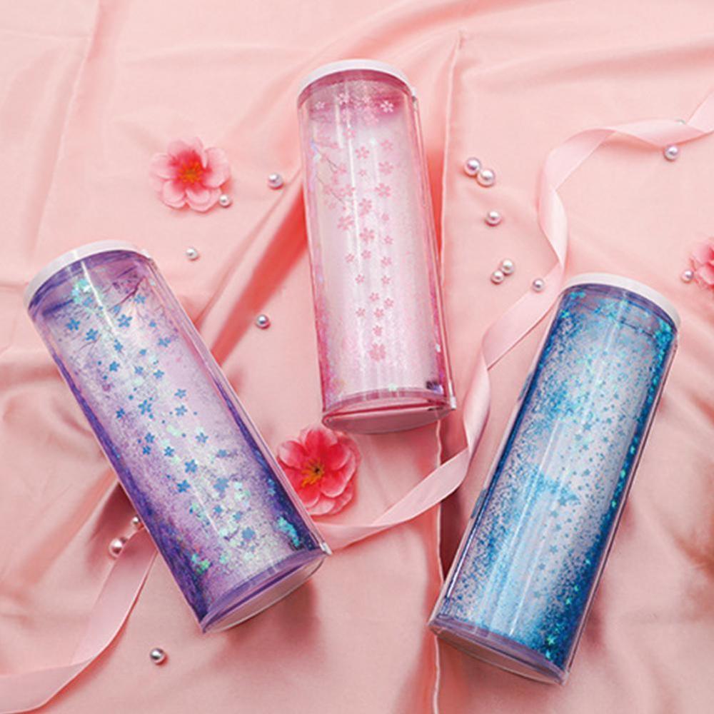 The most popular Pencil Box in China school blue pen mirror. with calculator Pen Pencil box case Holder pink Stati Z4Y5