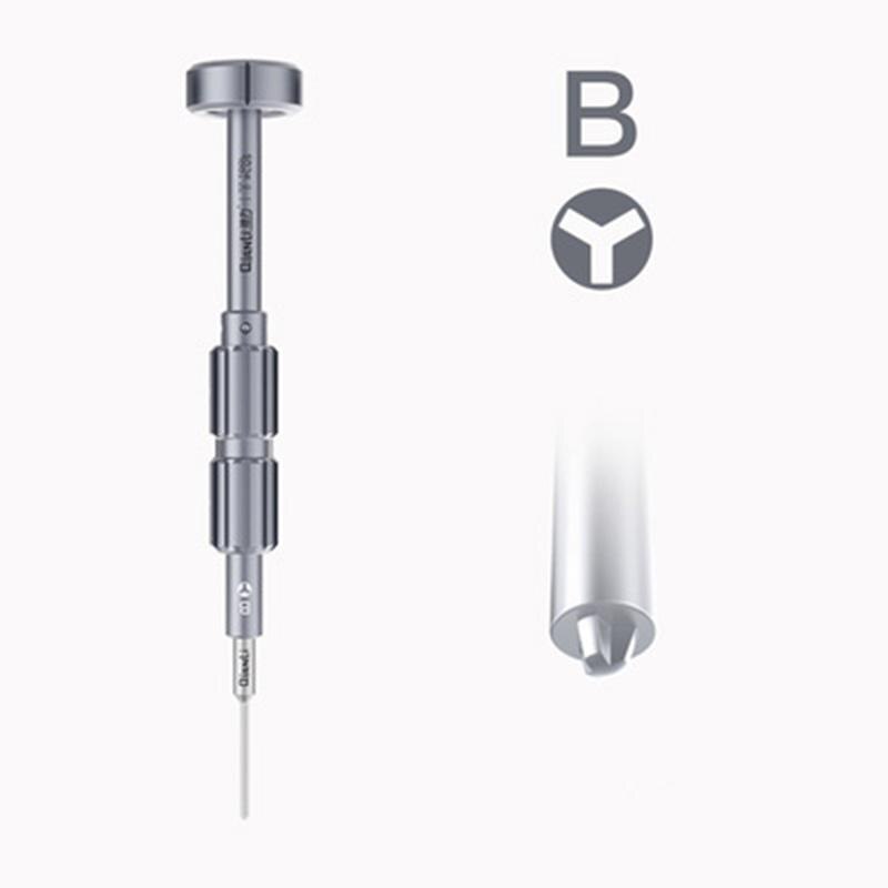 QIANLI I-thor 3D Batch header screwdriver Disassemble 3D Bolt driver For iPhone Samsung Phone Repair Screwdriver Prevent Skid: B Head