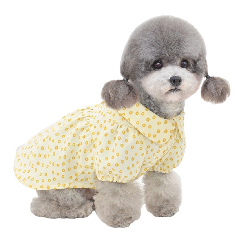 Dog Shirt Summer Pomeranian Clothes Cat Puppy Tops Blouse Chihuahua Yorkies Shih Tzu Maltese Bichon Poodle Dog Clothing Costumes