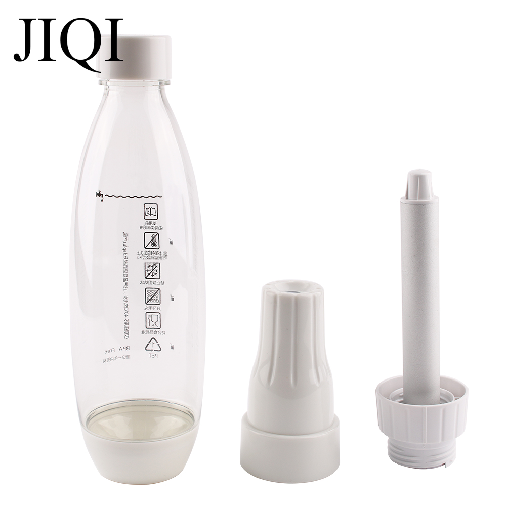 JIQI Draagbare Sifon Handleiding Bubble Water Frisdrank Machine Mini Koolzuurhoudende Frisdrank Reizen Sap Soda Maker Spritzers Spritzers