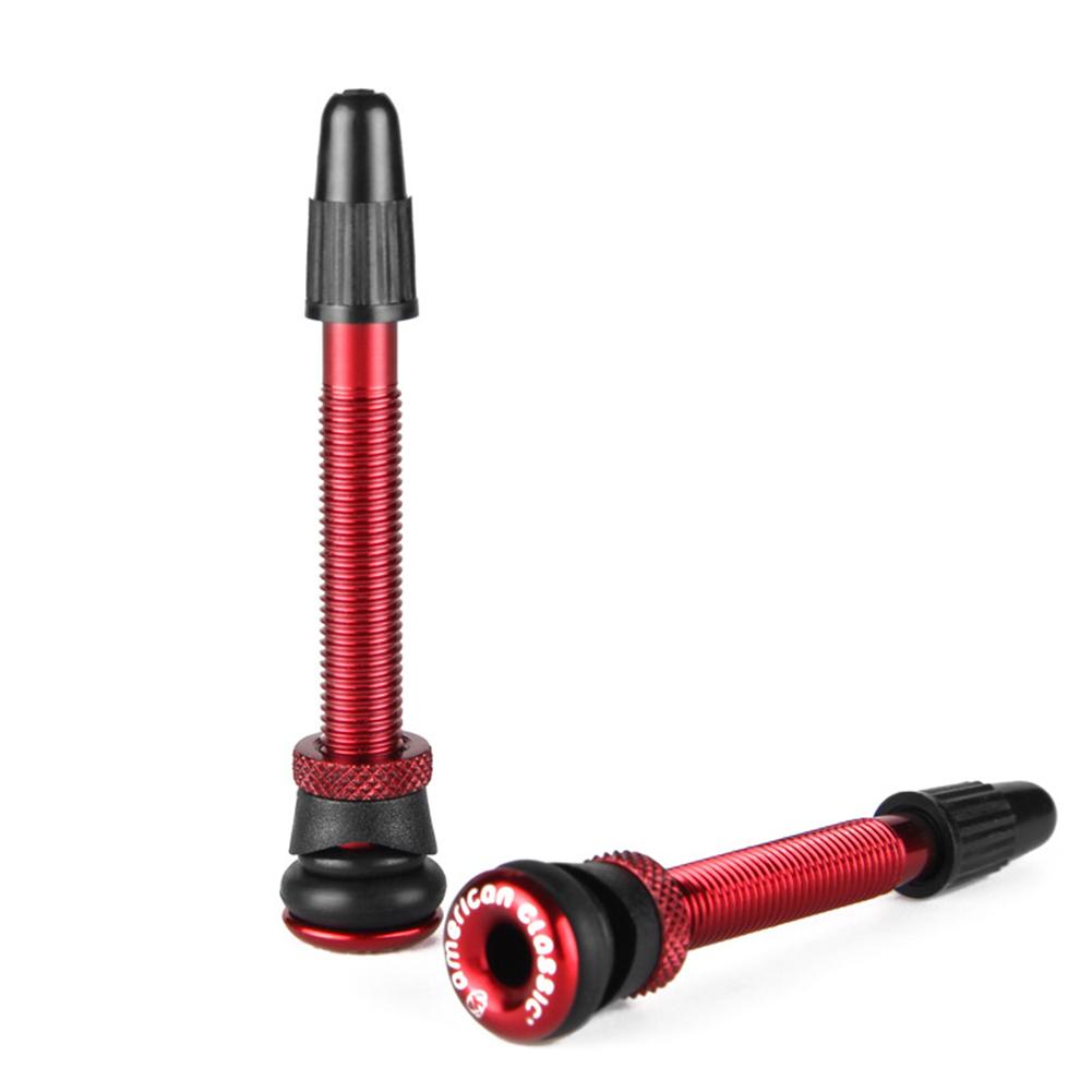 Bicycle Vacuum Tire Air Nozzle Mountain Bike Inner Tube Vacuum Aluminum Alloy Nozzle Bicycle High Pressure French Nozzle