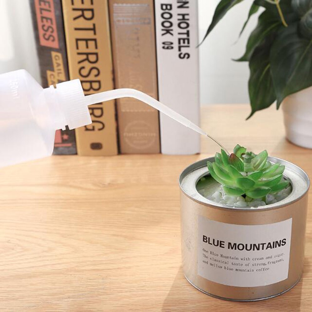 Konewka miękkie butelki woda dziób nalewanie czajnik narzędzie 250ml 500ml sukulenty roślina kwiat