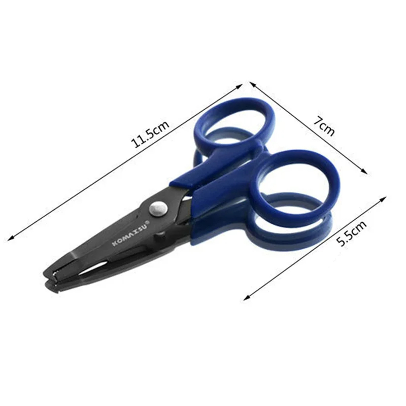 Zyz Multifunctionele Vissersschaar Titanium Geplateerd Roestvrij Staal Ultralichte Draagbare Visserijtang Gereedschapsuitrusting