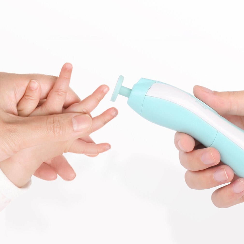 Electric Baby Nail Trimmer Kids Scissors Infant Nail Care Safe Nail Clipper Cutter For Baby Electric Nail Polishers Manicure