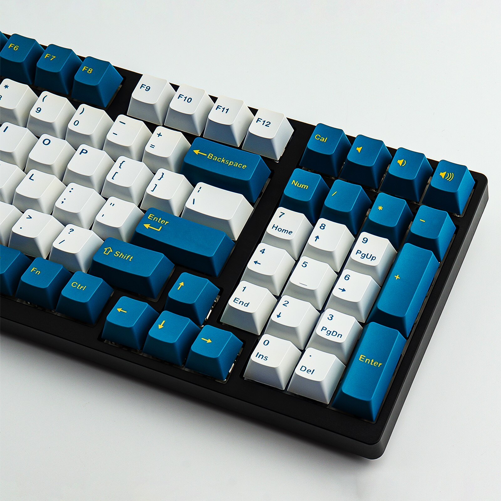 GMK Merlin Circle Double Shot Keycap 126 Keys Cherry Profile PBT Keycaps For Ansi ISO Layout Original For MX Mechanical Keyboard