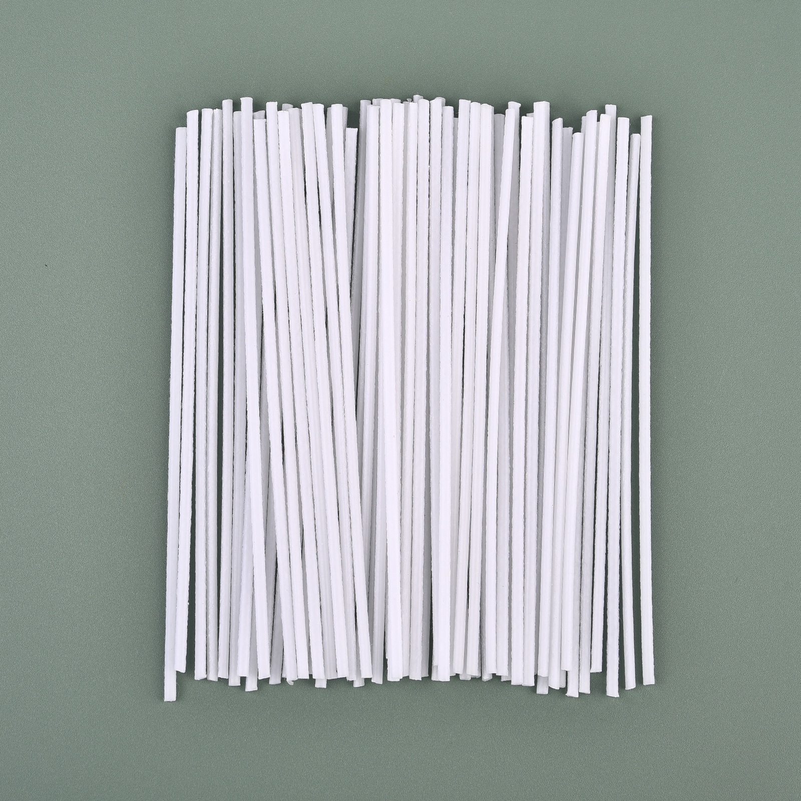 Ensemble de mèches de bougies en coton ciré, 50/100 pièces, noyau de cire sans fumée, bricolage, noyau de cire de soja tissé, lampe à Kerosene, fournitures de fabrication de bougies: vert clair