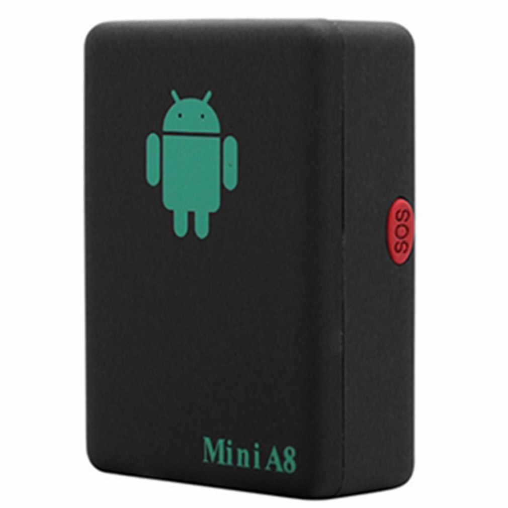 A8 Mini Elderly Children GPS Locator Plastic Portable Anti-lost Track car Anti-theft Fence alarm Mobile alarm