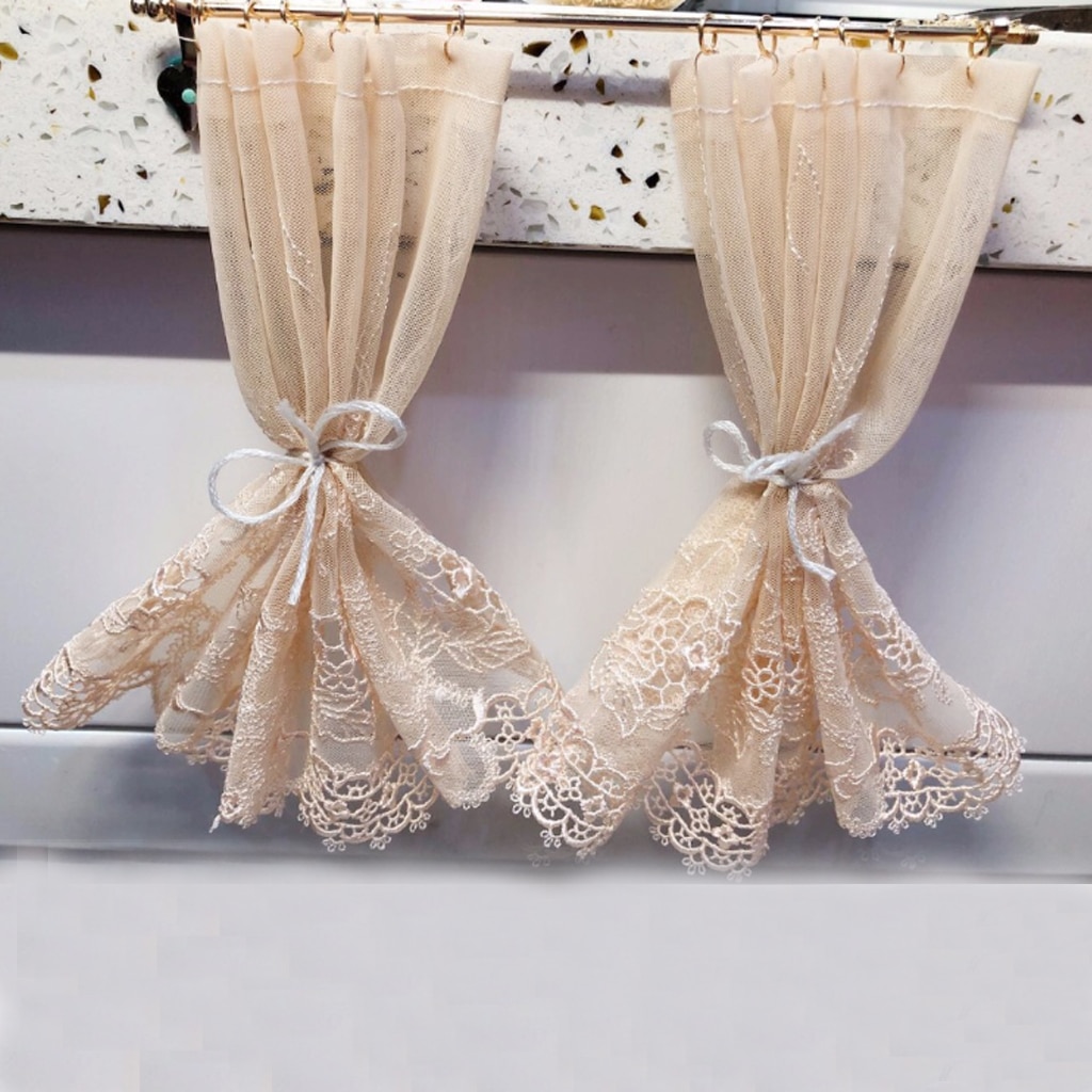 1/12 Dollhouse Furniture Miniature Curtain Rod / Curtain Rod, Length: 16.5 Cm