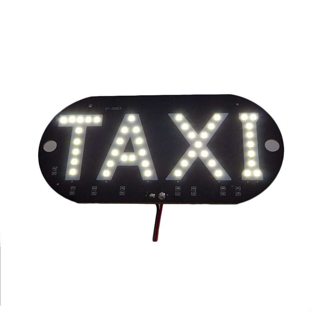 1Pcs Led Taxi Display Signaal Indicator 12V Led Taxi Top Teken Voorruit Lamp Voor Kia/Lada/Hyundai/Renault/Ford/Vw