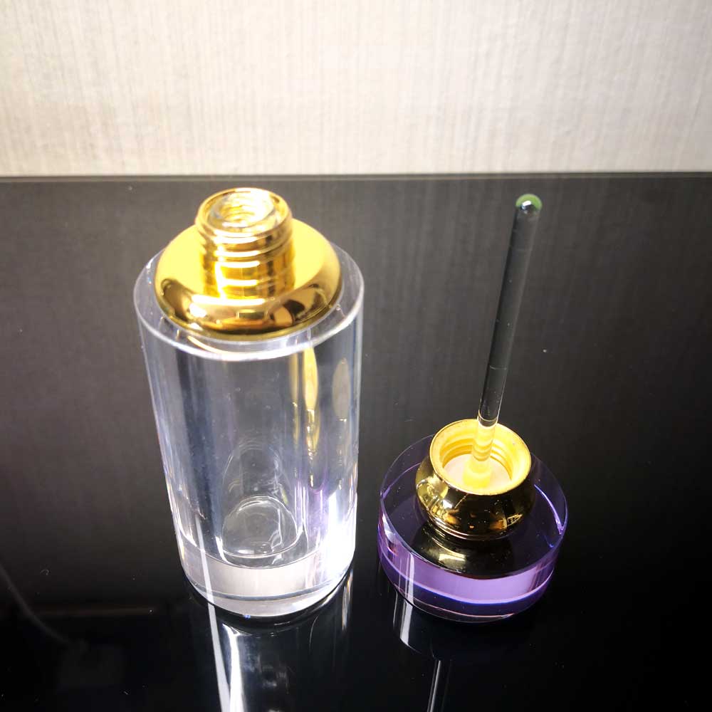 12ML K9 CLEAR CRYSTAL GLASS REFILLABLE PERFUME BOTTLE EASY TO CARRY TRAVEL ESSENTIAL TABLE ORNAMENT HOME DECOR