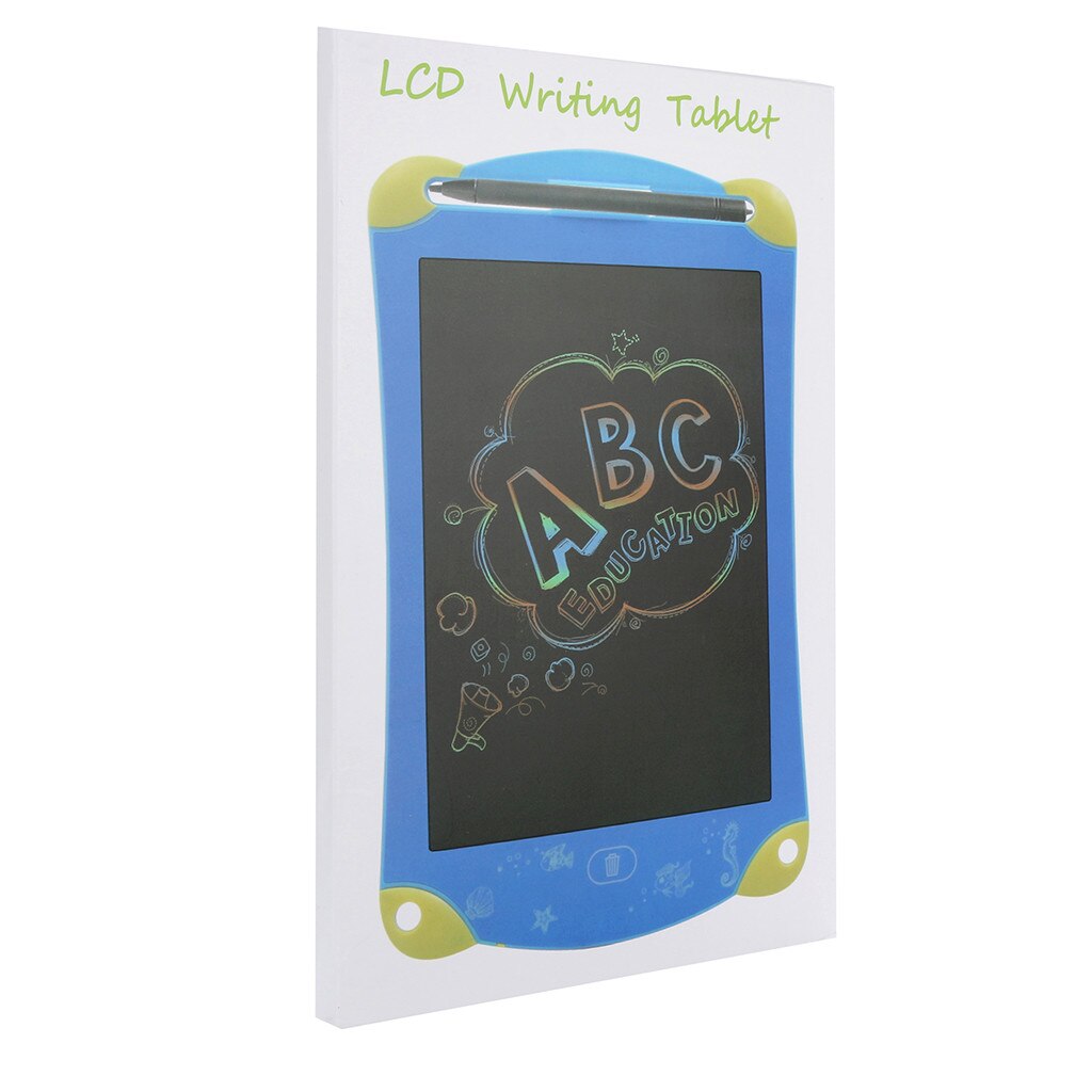 8.5 Inch Color Lcd Writing Pad Cartoon Drawing Tablet Electronic Graphic Board Graphics Sketch Board Kids Rainbow Screen