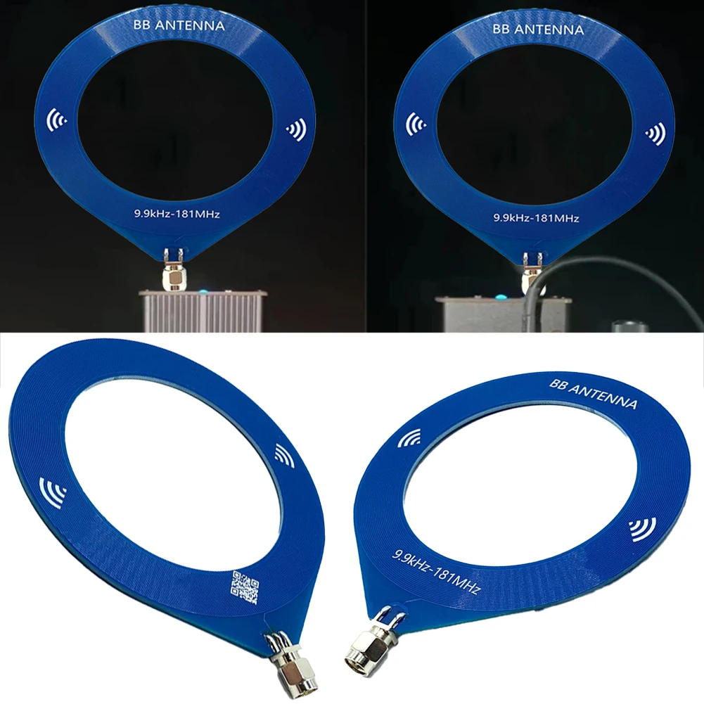 Donut Mw/Sw Antenne 9.9Khz-181Mhz Sma Interface Radio Antenne Circulaire Antenne Voor Malachiet Sdr Ontvanger Tef6686 Ontvanger