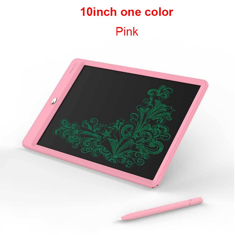 Xiaomi-Tableta de escritura LCD de 16 pulgadas para niños y oficina, pizarra electrónica de escritura a mano, Individual/MultiColor, almohadilla de dibujo de 12/10 pulgadas: 10 inch pink 1 color