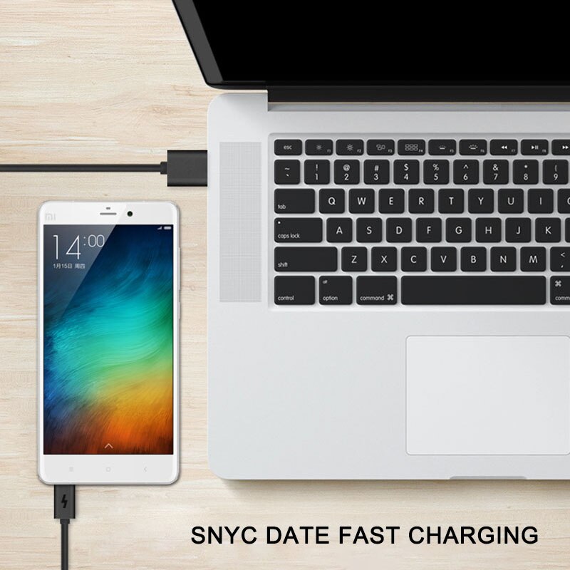 XIAOMI USB Type C câble de charge rapide 120CM fil de charge rapide pour Mi 9 6 5 5S 5C 5X Plus 4C 4S MIX MIX2 MAX2 NOTE 2 3 Redmi pro