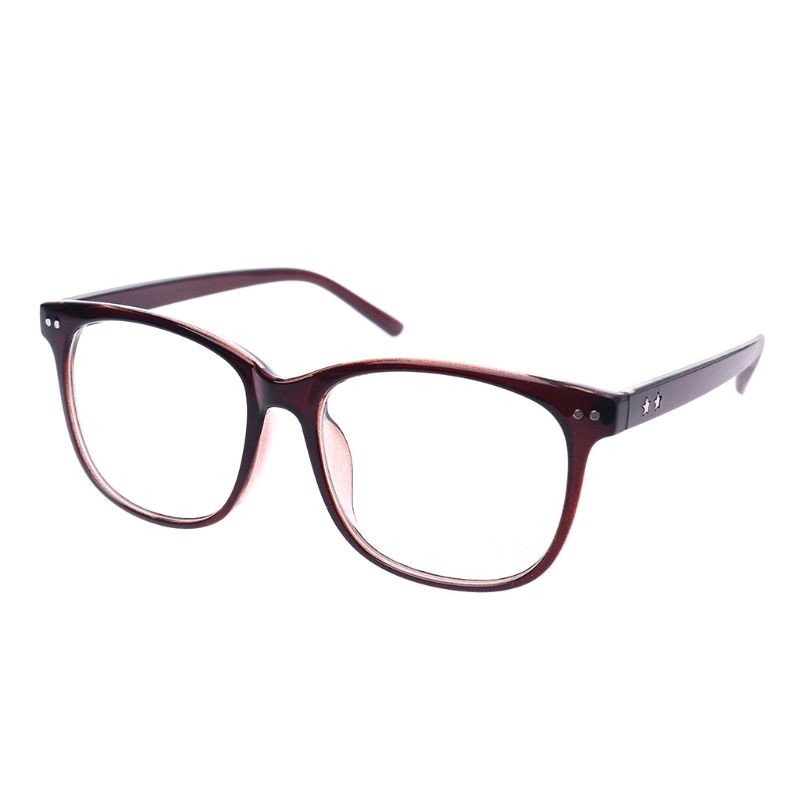 Unisex Eyeglasses Optical Spectacle Frame Stars Decoraction Women Men Prescription Eyewear: BN