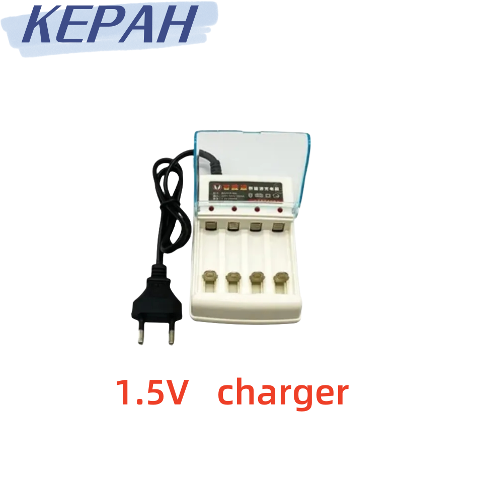 1.5V AA3800mAh rechargeable battery, 1 5V charger, AA flashlight, toy watch, MP3 player, wireless keyboard, wireless mouse: Orange