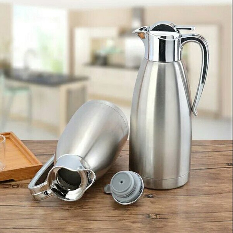 2L Stainless Steel Vacuum Flask Food Grade Big Capacity Vacuum Bottle
