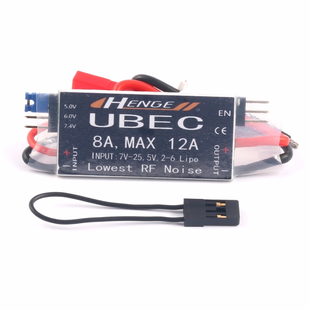 HENGE 8A UBEC Uitgang 5 V/6 V/7.4 V 6A/8A Max 12A Inport 7 V -25.5 V 2-6 S Lipo/6-16 mobiele Ni-Mh Input Switch Mode BEC voor RC helicopter