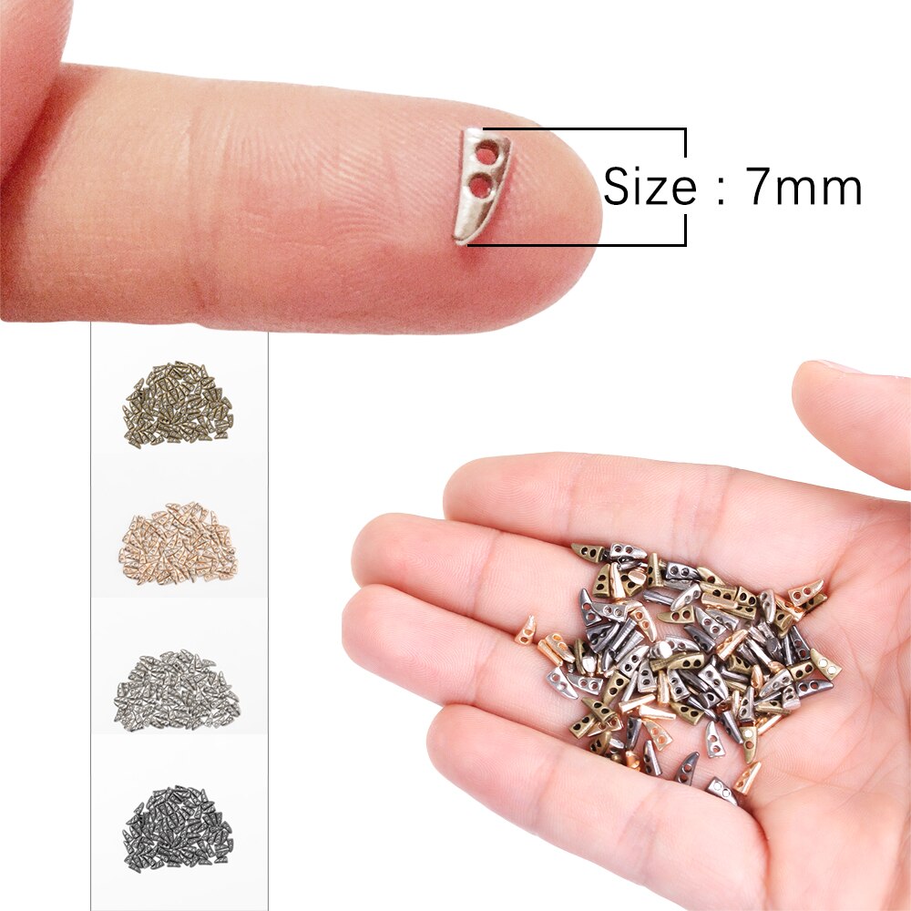 10/20 stk super mini hornknapp for å lage dukker klær frakk ultraliten metallspenne dukke klær sytilbehør