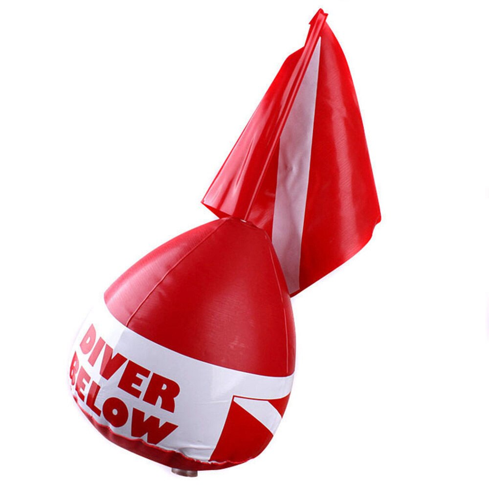 Dykning uppblåsbar signal flytare snorkel dyk dyk dyk yta markör uppblåsbar dyk flagga skylt signal boj