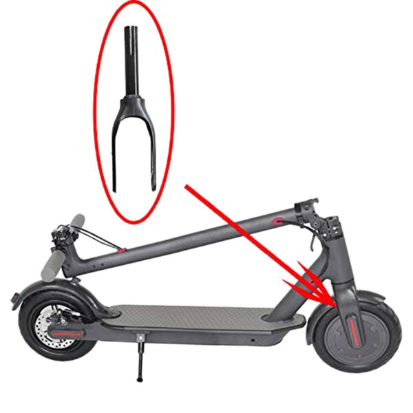 Elektrisk scooter framgaffel framhjulsfäste byte tillbehör skotertillbehör för xiaomi mijia  m365