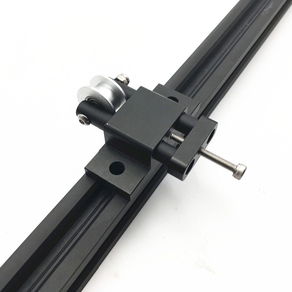 Funssor 1 pièces AM8/Anet A8 kit de tendeur de courroie d'axe Y en aluminium pour cadre en métal d'extrusion d'imprimante 3D AM8