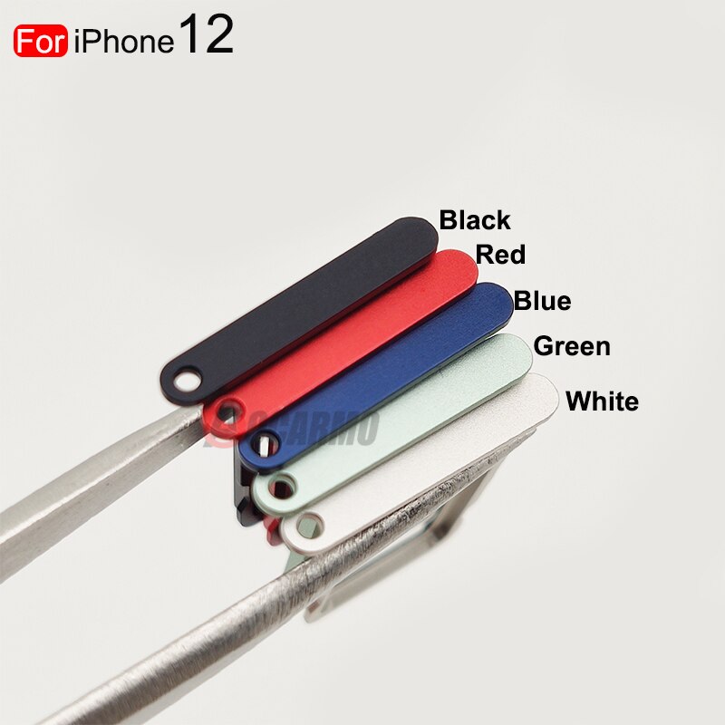 Duplo &amp; único cartão sim para iphone 12 titular bandeja de cartão sim slot titular adaptador soquete peças reposição
