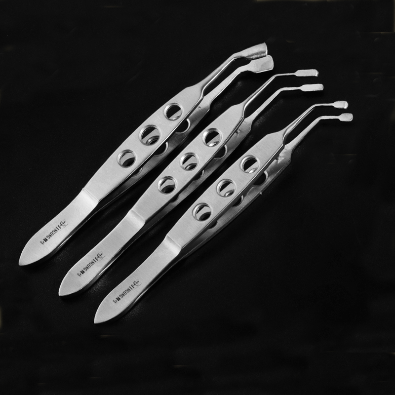 Pinza per pressacavo Meibomian spremere e girare la clip per palpebre strumenti oftalmologici blocco delle palpebre pinza per massaggio