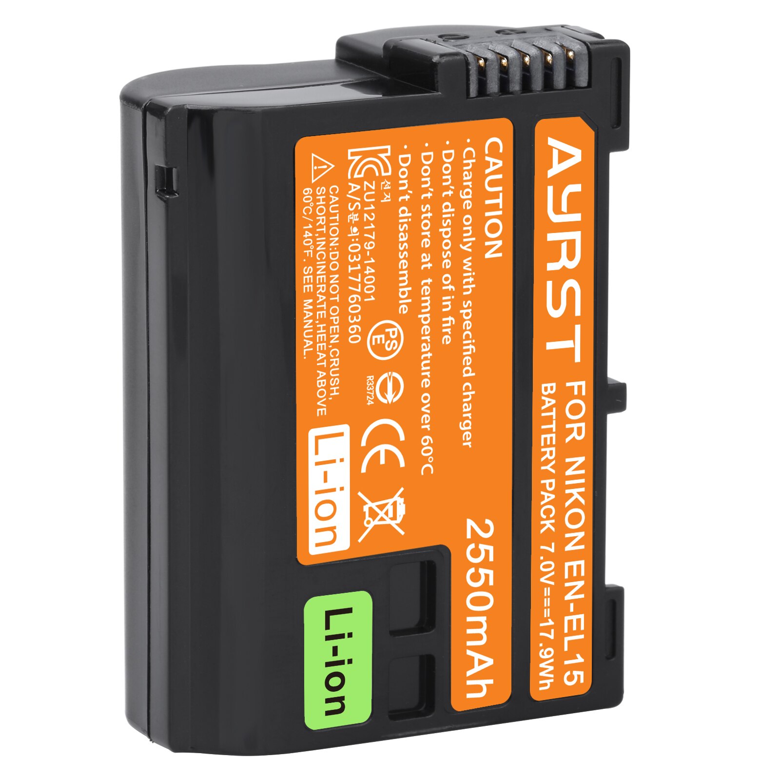2550 mah en -el15 el15a batteri / dubbel laddare för nikon  d500 d600 d610 d600e d750 d800 d800e d810 d850 d7000 d7100 d7200 z6 z 7