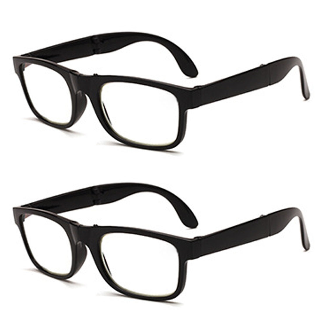 Lunettes de lecture à 1pc verres grossissants, portables pour parents presbytes, grossissement de 100-400 degrés
