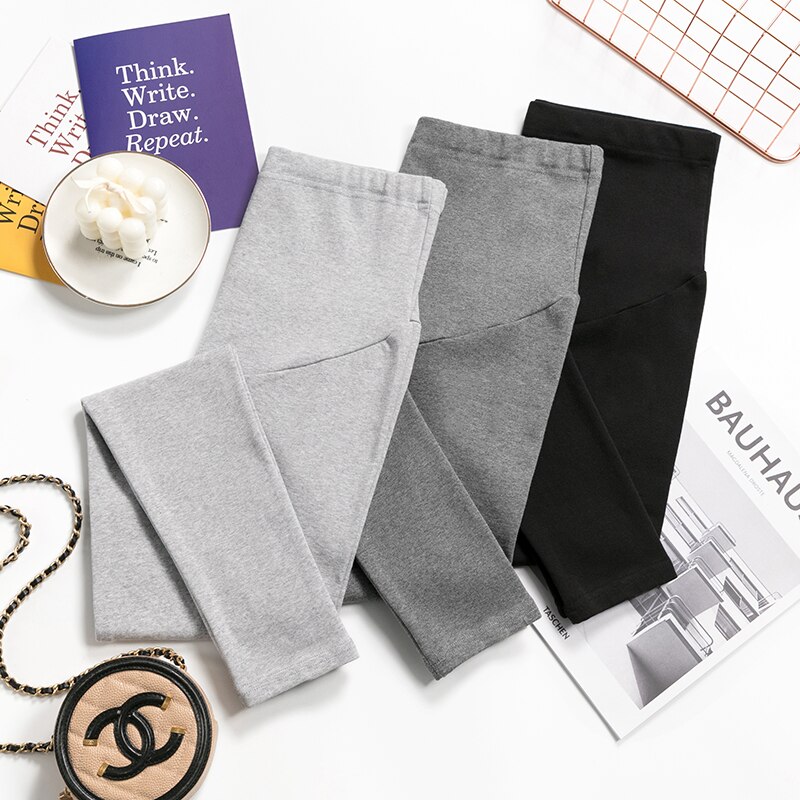 Maternity Clothes Pregnant Women's Pants Solid Color Comfortable Thin Maternity Pregnancy Trousers ropa mujer	femme enceinte
