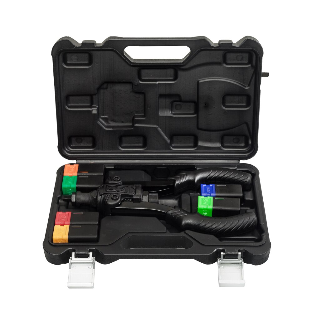 ALLSOME Rivet Setter Kit Hand Threaded Rivet Nut Tool with 6 Metric Mandrels M3 M4 M5 M6 M8 M10 HT2886