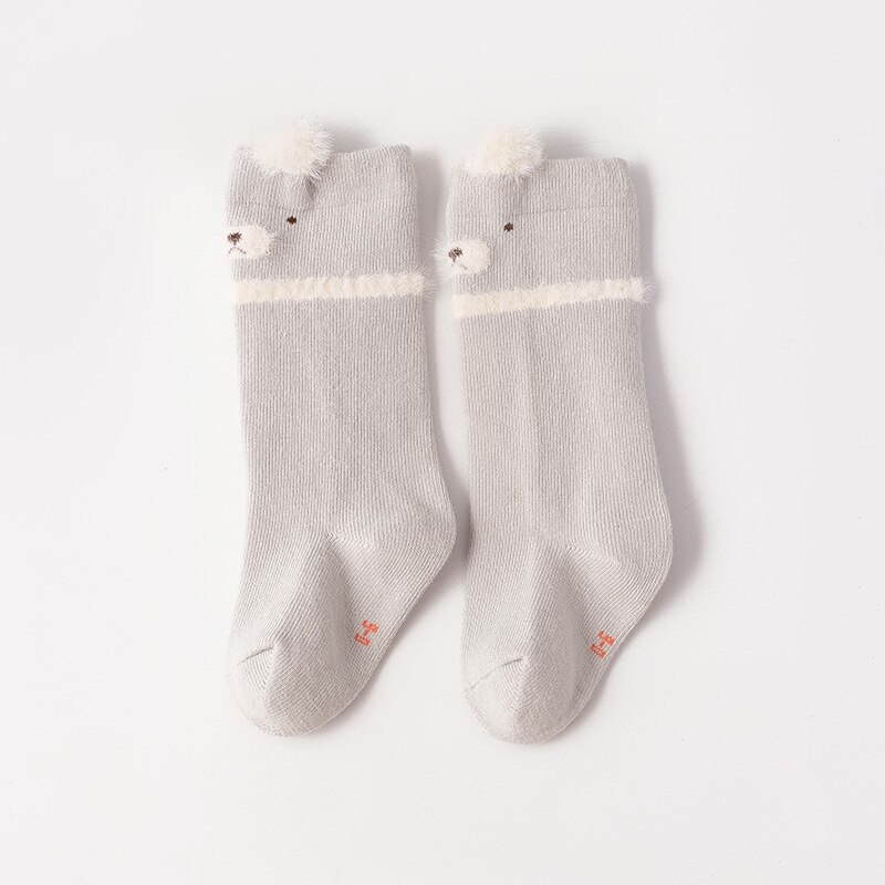Calzini per bambini sciarpa autunno/inverno calzini per orsi tenere al caldo calzini per bambini ragazzi ragazze calzini da pavimento accessori per abbigliamento per bambini: 12