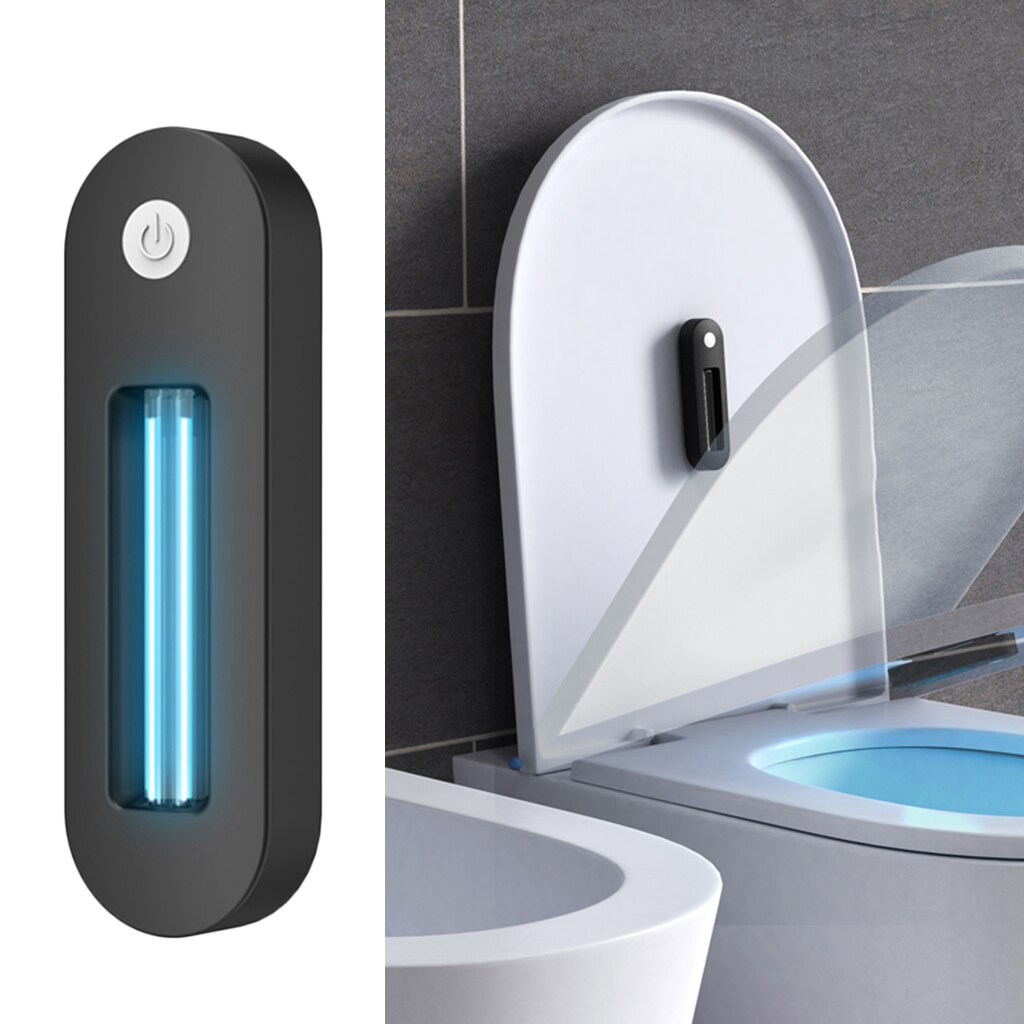 Travel Portable Electric UV Light Handheld Ultraviolet Lamp Tube for Toilet