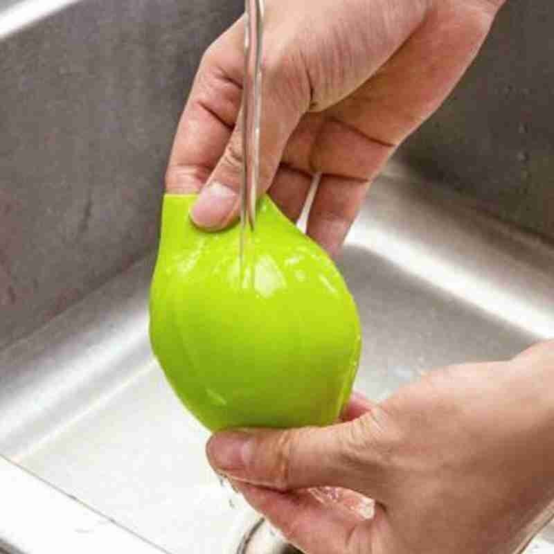 Silikon Knoblauch Schäler Kreative Gummi Lebensmittel Klasse Silikon Peeling Heimat Küche Knoblauch Knoblauch Weiche Werkzeuge Schäler Zubehör F7W4