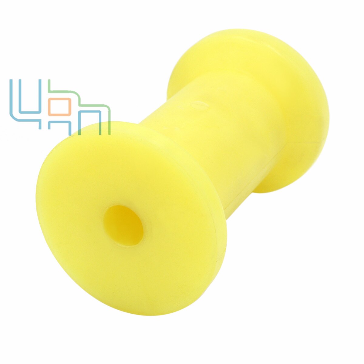 Boat Trailer Amber/Yellow Poly Spool Roller 5"/Towing Boat Trailer Bow Roller 87166 | 5 Inch Amber Poly