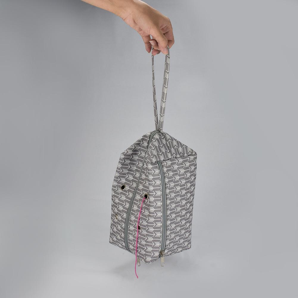 Multi-style woven tote bag yarn storage bag for thread wool yarn crochet, knitting needles and sewing accessories