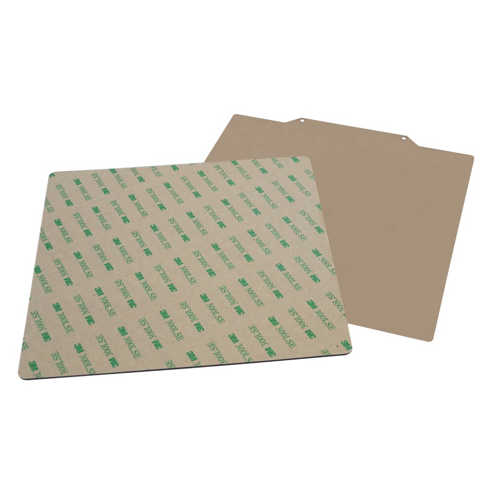 Kingroon 3d drucker-heizbett, pei-aufkleberentfernung, pei-federstahlblech, vorinstallierte pei-flex-magnetbasis für  kp3s 3 cr10