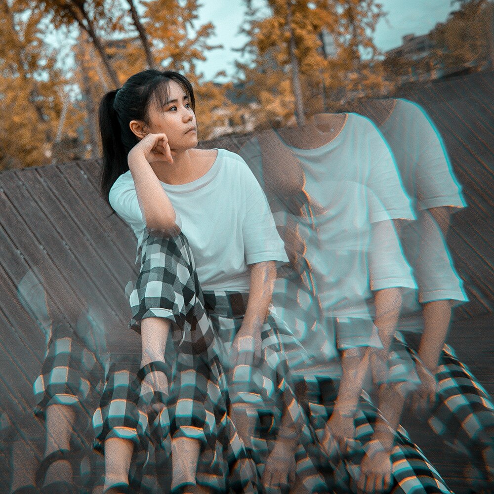 77Mm Half Moon Caleidoscoop Speciale Fractal Filter Camera Voorgrond Onscherpte Dslr Lens Accessoires Voor Slr Camera &#39;S