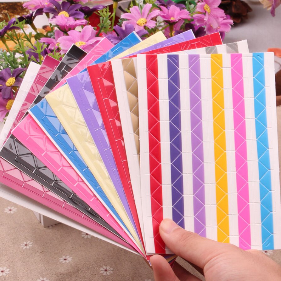 1020 Stks/set Foto Hoek Stickers Albums Decor Foto Corner Protector Pvc Frame Scrapbooking Decoraties