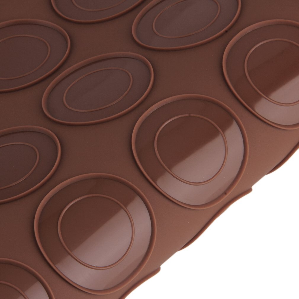 Macaroon Kit Macaron Silicone Mat Non-Stick Baking Mold Set 48 Capacity Macaron Pot Cake Decorating Supplies