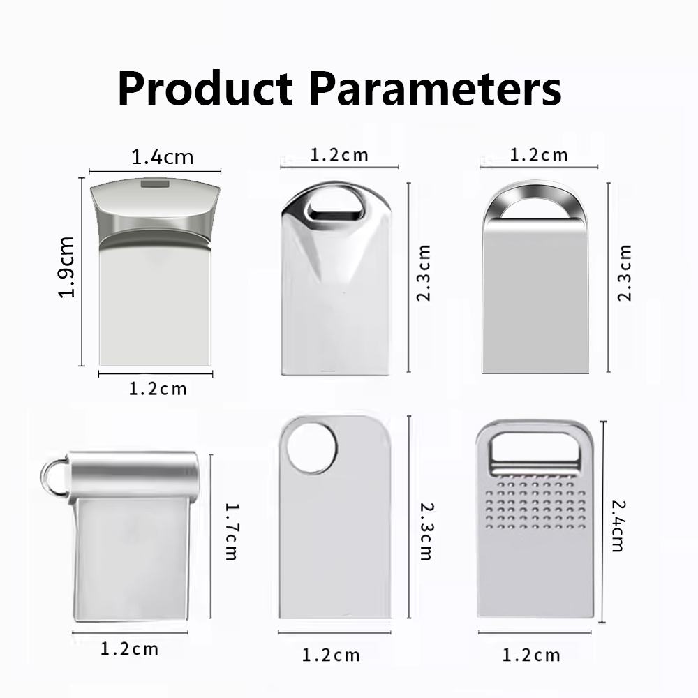 Mini USB 3.0 Flash Drive 2TB USB Flash Pendrive 1TB 512GB 128GB Metal USB Opslagstick USB Pen Drive voor Computer Opslagapparaten