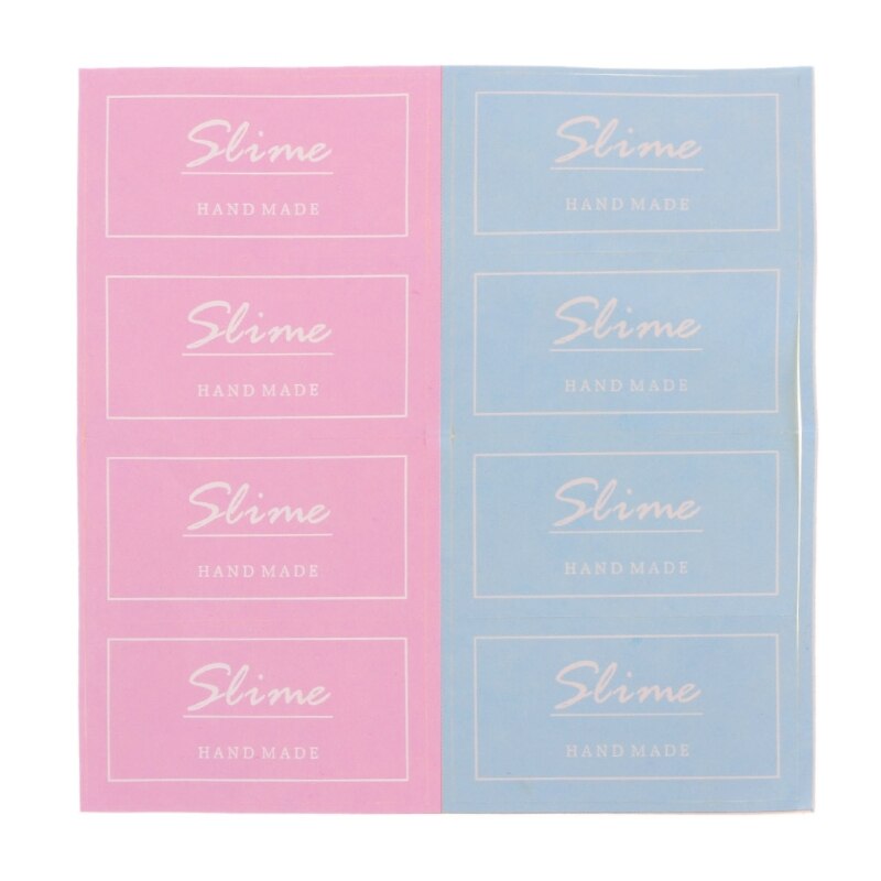 Lizun Slime Containers Sticker Storage Box Sticker Slime Supplies DIY Accessories for slime Toys Tool